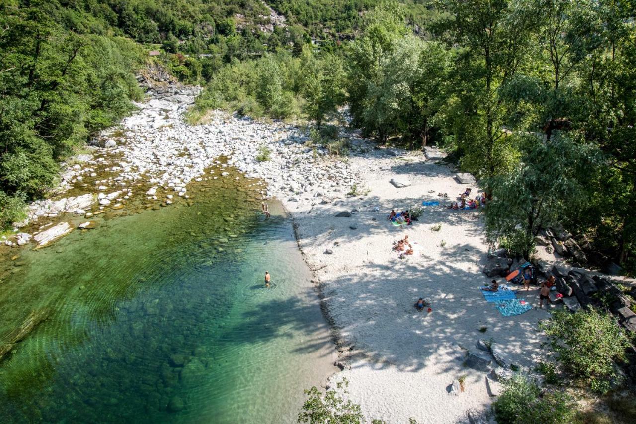 Hotel Antico Intragna Esterno foto